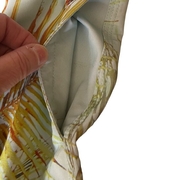 American Eagle Swim Board Shorts Mens Large Palm Tree Drawstring - Picture 12 of 13